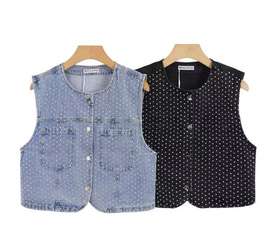 Gilet denim