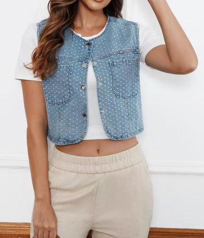 Gilet denim