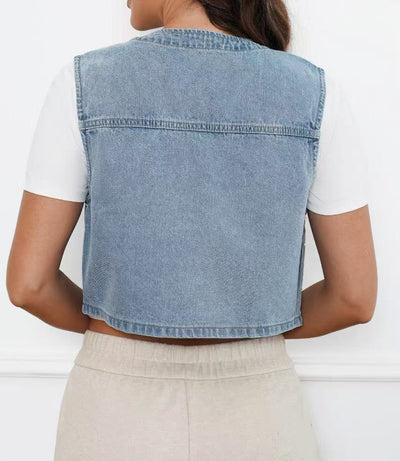 Gilet denim