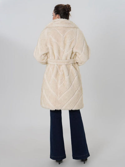 Cappotto peloso