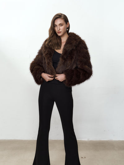 Cappotto peloso