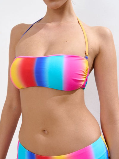 Bikini da donna multicolore  REVERSIBILE