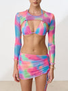 Bikini da donna multicolore da   3 pezzi