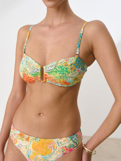 Bikini da donna in  multicolore da 3 pezzi