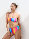 Bikini da donna multicolore  REVERSIBILE