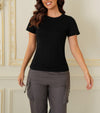 T-shirt slim nero