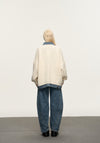 Giacca da donna con denim
