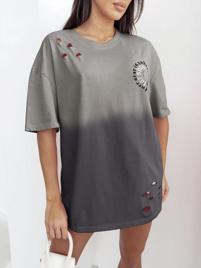 T-shirt con sfumatura