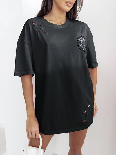 T-shirt con sfumatura