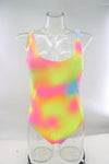 Costume da bagno multicolore reversibile