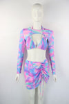 Bikini da donna multicolore da   3 pezzi