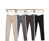 LEGGINGS CON FASCIA BIANCA SULLA VITA E LATERALE