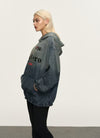Felpa in denim