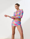 Bikini da donna multicolore da   3 pezzi