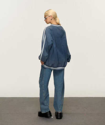 Felpa in denim