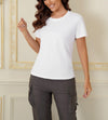 T-shirt slim bianco