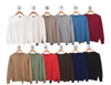 Cardigan di lana girocollo