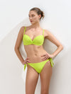 Bikini da donna con paillettes a forma d'acqua
